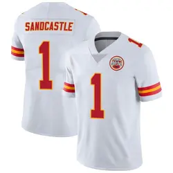 Nike Leon Sandcastle Kansas City Chiefs Men's Limited White Vapor Untouchable Jersey