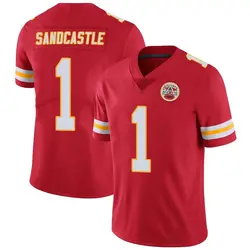 Nike Leon Sandcastle Kansas City Chiefs Youth Limited Red Team Color Vapor Untouchable Jersey