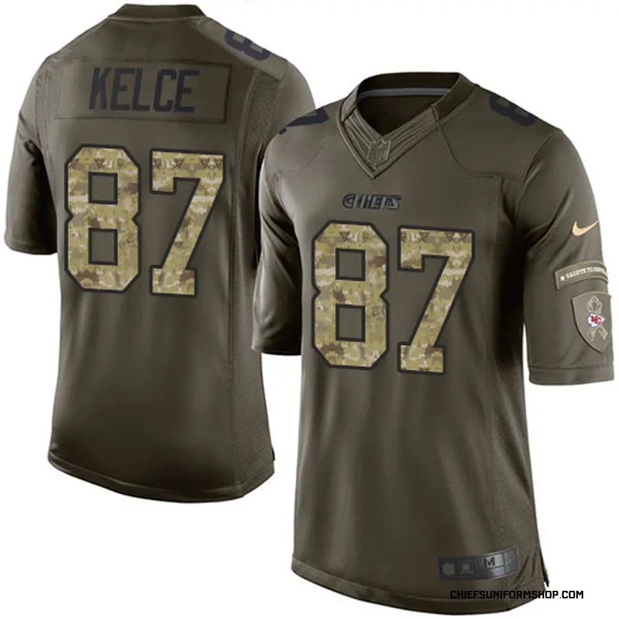 travis kelce salute to service jersey